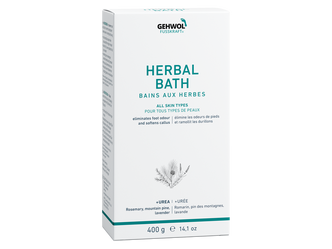 GEHWOL Fusskraft Herbal Bath 400g in a packaging box