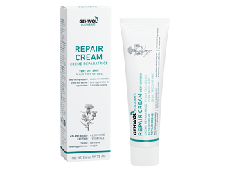 GEHWOL Fusskraft Repair Cream 75ml to nourish very dry, stressed, and damaged skin, strengthen the skin barrier, and revitalize feet without greasiness GEHWOL Fusskraft Repair Cream 75ml to nourish very dry, stressed, and damaged skin, strengthen the skin barrier, and revitalize feet without greasiness
