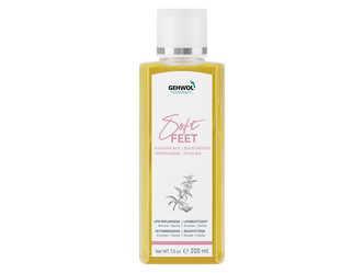 GEHWOL Fusskraft Soft Feet Nourishing Bath 200ml to cleanse, soothe, and hydrate dry or sensitive skin on feet and legs, leaving them soft and revitalized GEHWOL Fusskraft Soft Feet Nourishing Bath 200ml to cleanse, soothe, and hydrate dry or sensitive skin on feet and legs, leaving them soft and revitalized