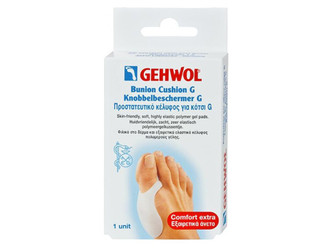GEHWOL Polymer-Gel Bunion Cushion G 1 pad with packaging box GEHWOL Polymer-Gel Bunion Cushion G 1 pad with packaging box