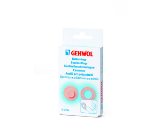 GEHWOL Bunion Rings Round adhesive felt pads for foot comfort and relief
