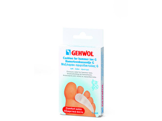 GEHWOL Cushion for Hammer Toe G left soft elastic pad with packaging box
