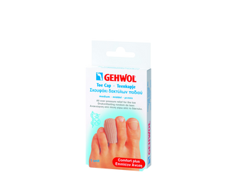 GEHWOL Polymer-Gel Toe Cap soft elastic fabric with packaging box