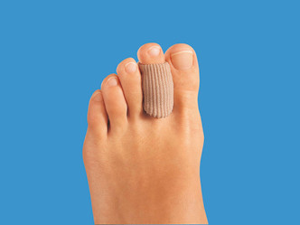 GEHWOL Toe Protection Ring G Small soft elastic polymer gel ring to relieve pressure, protect toes, and reduce discomfort