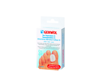 GEHWOL Toe Separators G Small 3 pieces soft non-slip pads with a packaging box