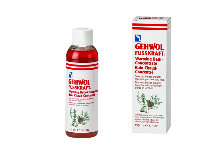 GEHWOL Fusskraft Warming Cream 150ml, formerly Fusskraft Red, to warm cold feet, hydrate dry skin, and leave feet soft and smooth.