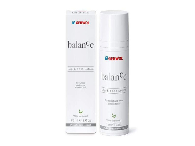 GEHWOL Balance Leg & Foot Lotion lightweight probiotic formula for hydration and skin comfort GEHWOL Balance Leg & Foot Lotion lightweight probiotic formula for hydration and skin comfort