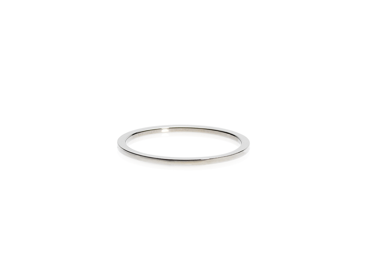 Cupped Plain Tiny Ring - 17 mm