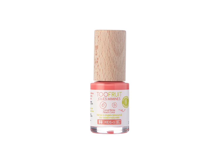 Peach Coral Bio-based Nail Polish - 10 ml