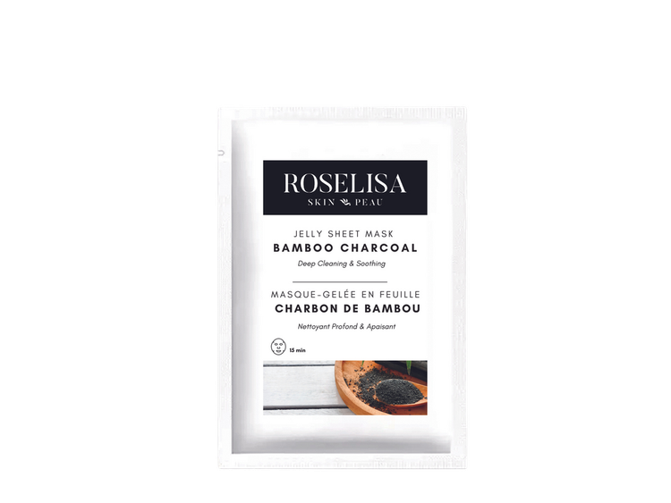 Jelly Sheet Mask Bamboo Charcoal - 1 Single Mask