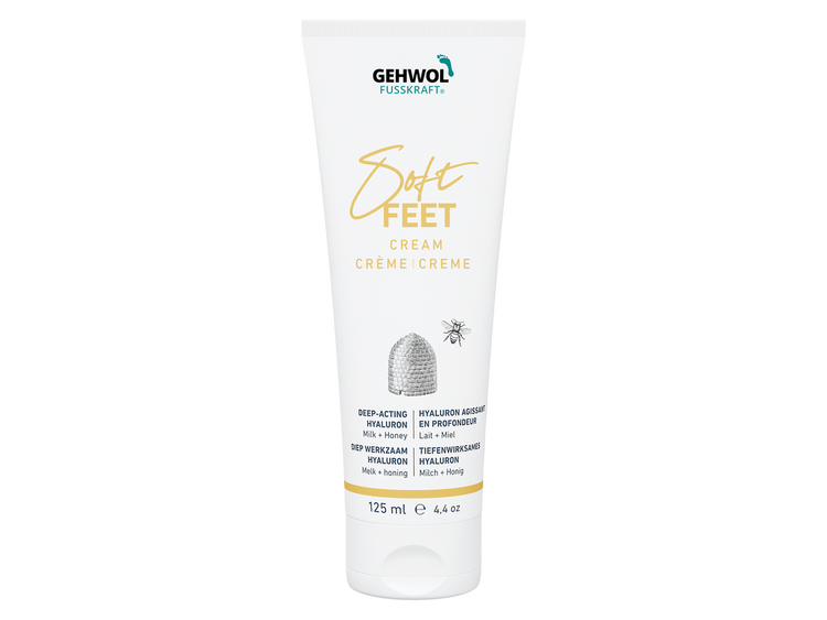 GEHWOL Fusskraft Soft Feet Cream 125ml to deeply moisturize and smooth skin on feet and legs, leaving them soft and well cared for GEHWOL Fusskraft Soft Feet Cream 125ml to deeply moisturize and smooth skin on feet and legs, leaving them soft and well cared for