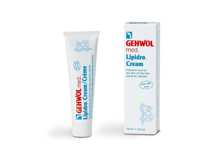 GEHWOL Med Lipidro Cream to restore skin moisture and lipids, nourish dry feet, and support the protective barrier for smooth, revitalized skin. GEHWOL Med Lipidro Cream to restore skin moisture and lipids, nourish dry feet, and support the protective barrier for smooth, revitalized skin.