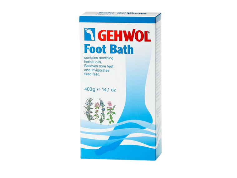 GEHWOL Foot Bath 400g to refresh tired, sore feet, cleanse and deodorize, and maintain smooth, resilient skin