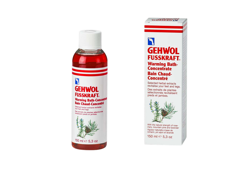 GEHWOL Fusskraft Warming Cream 150ml, formerly Fusskraft Red, to warm cold feet, hydrate dry skin, and leave feet soft and smooth.