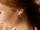 Silver Titanium Brilliance Vertical Bar Earrings - 20 mm Silver Titanium Brilliance Vertical Bar Earrings - 20 mm