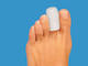 GEHWOL Toe Cap G Medium polymer gel toe protectors 1 pair to cushion toes, relieve pressure, and protect against corns