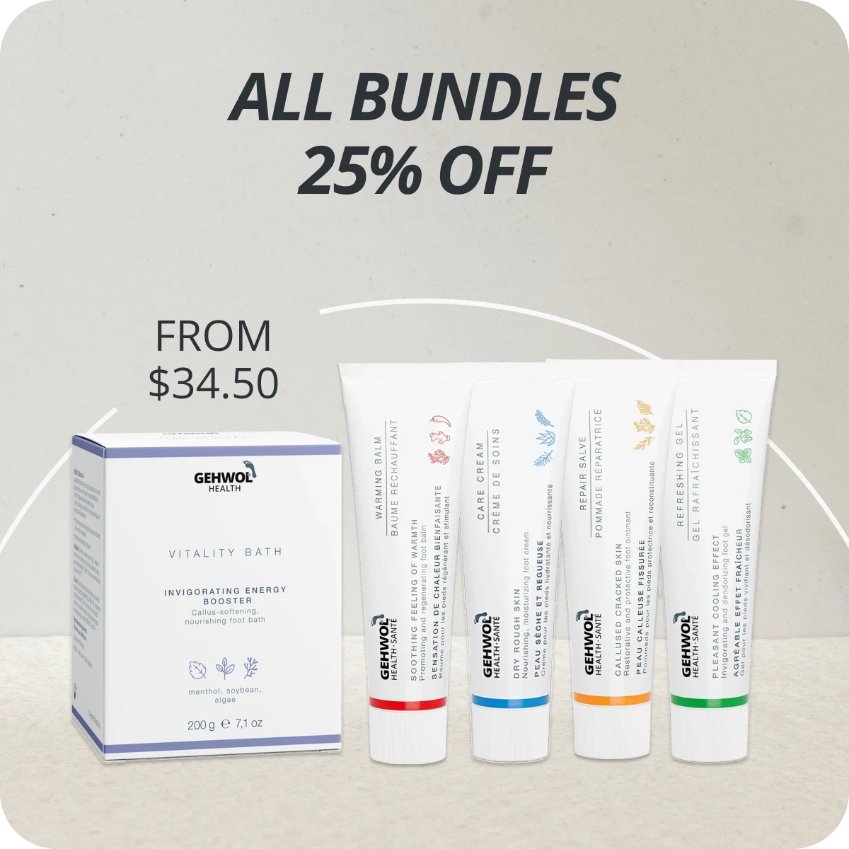 25% Off All Bundles - From $34.50