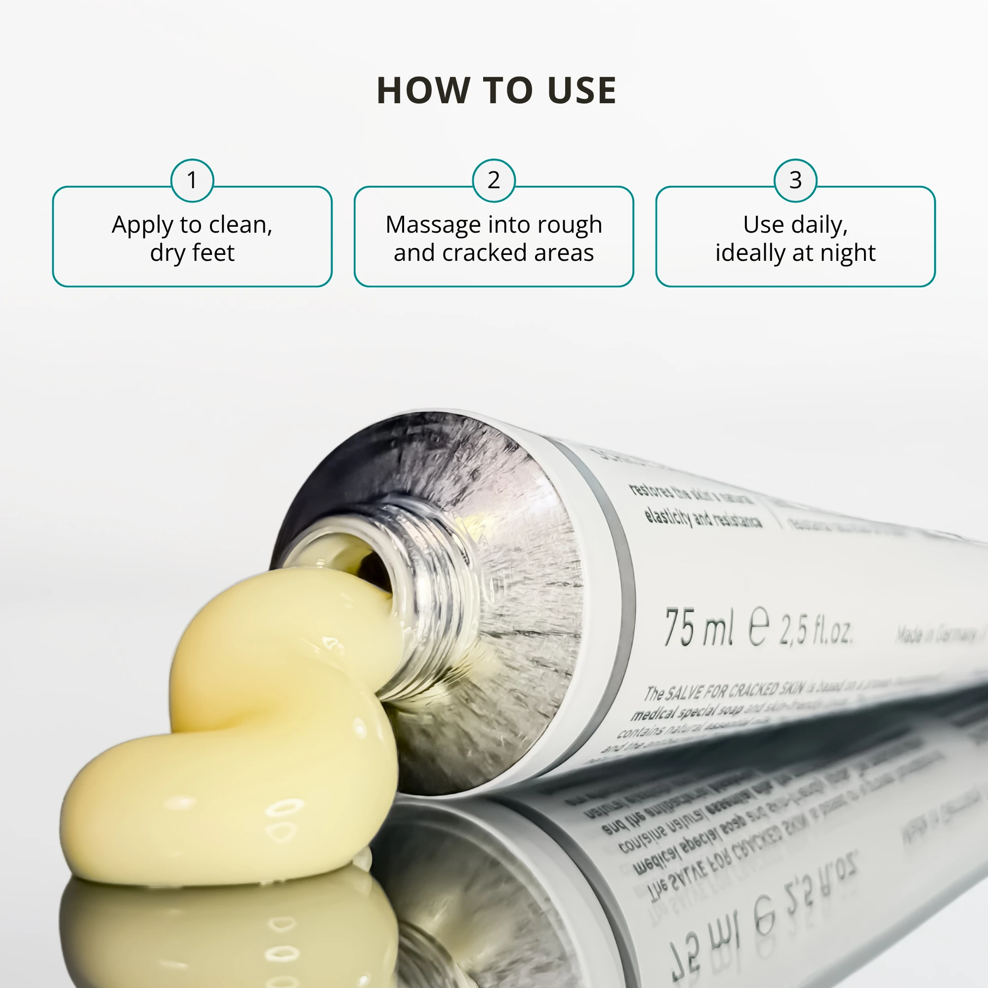 Texture of GEHWOL MED Callus Cream