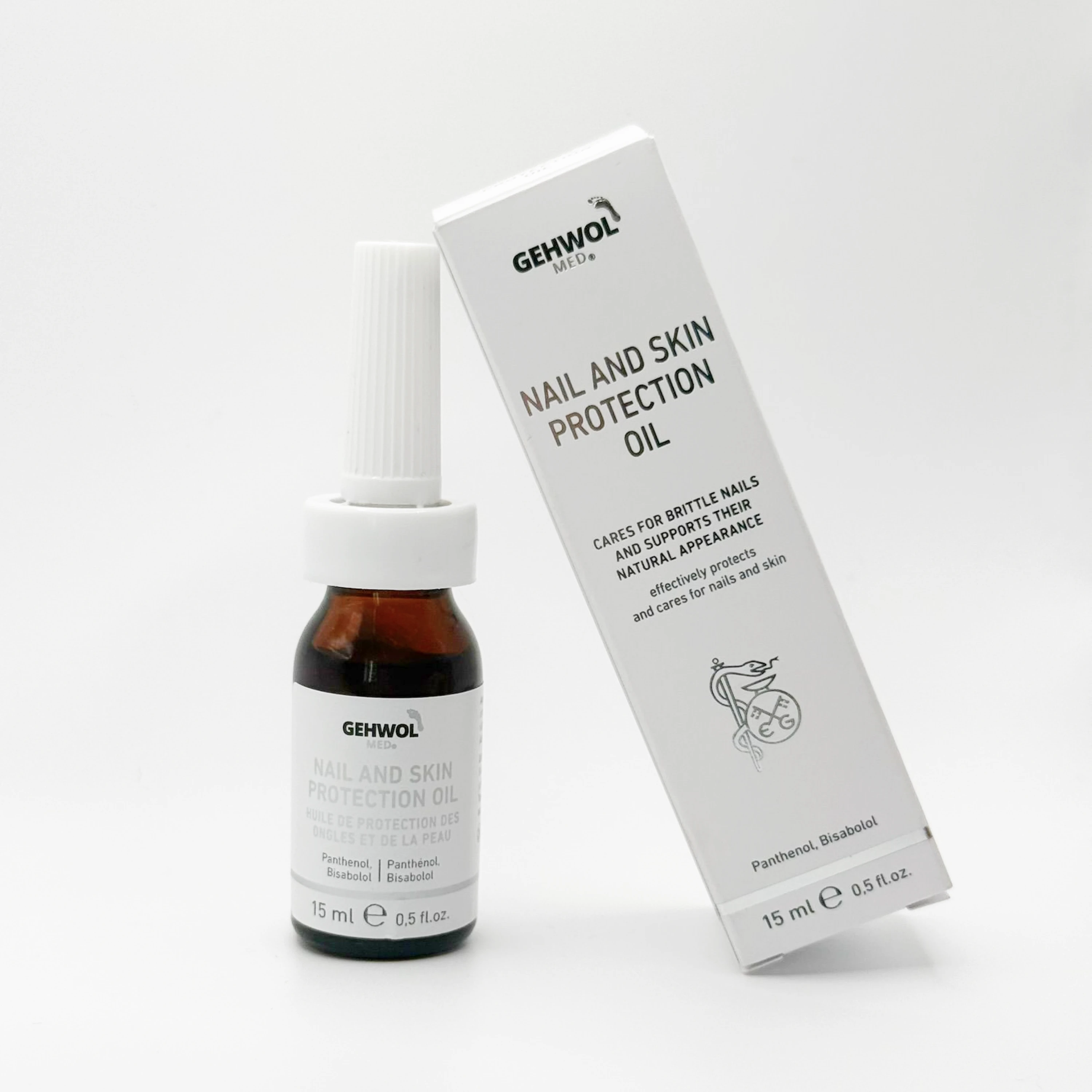 Huile protectrice pour ongles et peau GEHWOL MED - Emballage