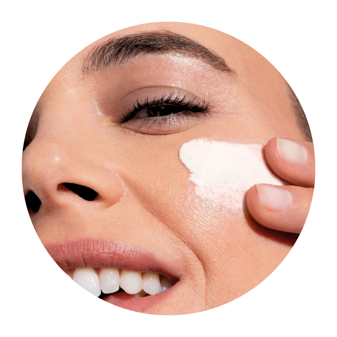 Applying spa-grade skincare