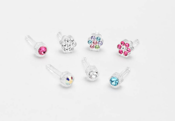 Medical Plastic Earrings for Babies, Teens, And Moms - Blomdahl USA