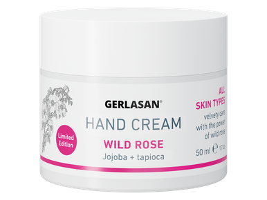 Limited Edition - GERLASAN Hand cream Wild Rose | GEHWOL Canada