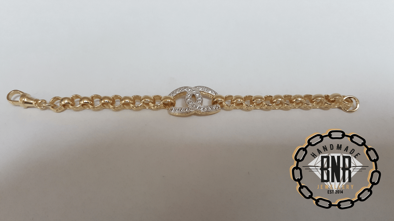 Ladies Silver Double Horse Belcher Bracelet - Smiths Jewellers