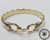 MENS DOUBLE LOOP BANGLE 58 Grams