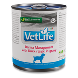 VetLife Adult Derma Management Duck Recipe Canine Wet Food