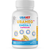 Ubavet UBAMEG EFA Omega3 Fatty Acid Capsules - 675 mg - 250 Capsules