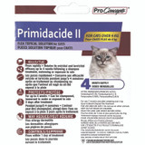 Primidacide II Flea Topical Treatment for Cats - 4 tubes - > 4 KG