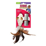 Refillables Catnip Toy for Cats - Feather Mouse