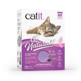 Catit Go Natural! Pea Husk Clumping Cat Litter - Lavender-Scented - 5.6 kg