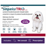 Simparica TRIO 2.6-5.0kg PURPLE - 6 Tablets