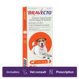 Bravecto Topical for Dogs 4.6-10.0kg Orange