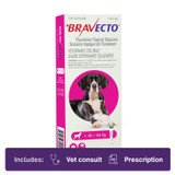 Bravecto Topical for Dogs 40.1-56.0kg Pink