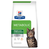 Prescription Diet Metabolic Weight Management Chicken Flavor Dry Cat Food