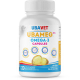 Ubameg Omega-3 Fatty Acid Capsules - 2200 mg - 120 Caps
