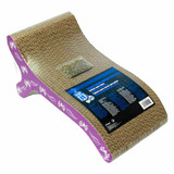 Catit Style Patterned Cat Scratcher with Catnip - Chaise