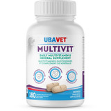 MULTIVIT Daily Vitamin and Mineral Chewable Tablet for Dogs - 180 Tabs