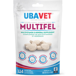 Ubavet MULTIFEL Multivitamin and Mineral Supplement for Cats