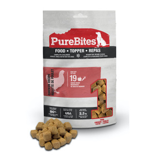 PureBites Freeze Dried Dog Food and Topper - Chicken