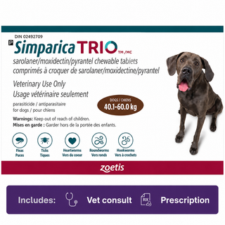 Simparica TRIO 40.1-60.0kg BROWN
