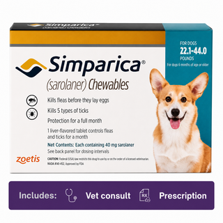 Simparica Dog Blue 10.1-20.0kg
