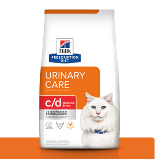 Prescription Diet c/d Multicare Stress Urinary Care with Chicken Dry cat food
