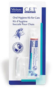 C.E.T.® Oral Hygiene Kit for Cats - Seafood Flavor