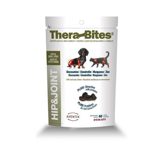 Thera-Bites Hip & Joint Nutritional Soft Chews for Cats and Small Dogs
