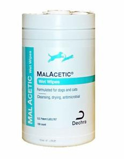 MalAcetic Wet Wipes/Dry Bath