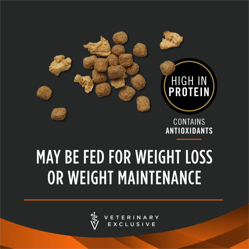 Veterinary Diets® OM Overweight Management® Select Blend Chicken Flavour, Dry Dog Food Formula