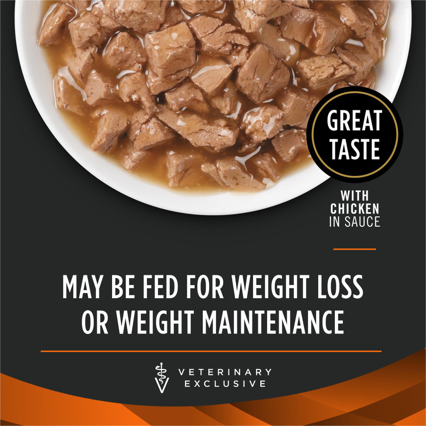 Veterinary Diets® OM Overweight Management® Savory Selects with Chicken, Wet Cat Food Formula